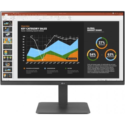 LG 27BR650B-C 27" IPS FHD Monitor – New Monitor