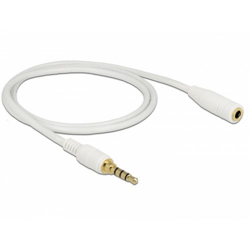 3.5mm 4-pole Stereo Cable M/F 3.3FT – Generic