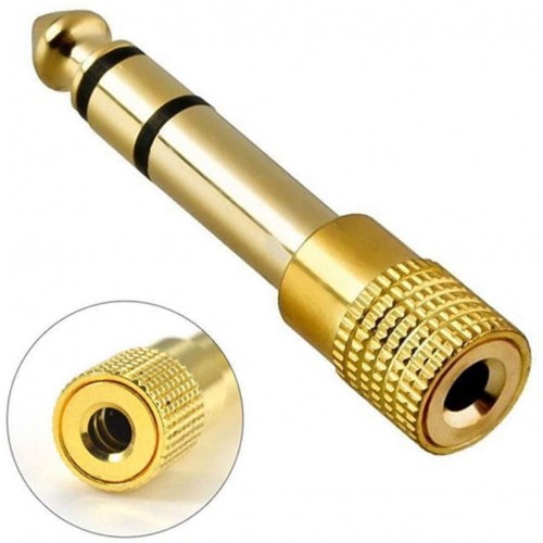 3.5mm - 6.5mm Audio Adapter F/M – Generic