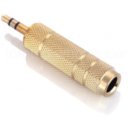 3.5mm - 6.5mm Audio Adapter M/F – Generic