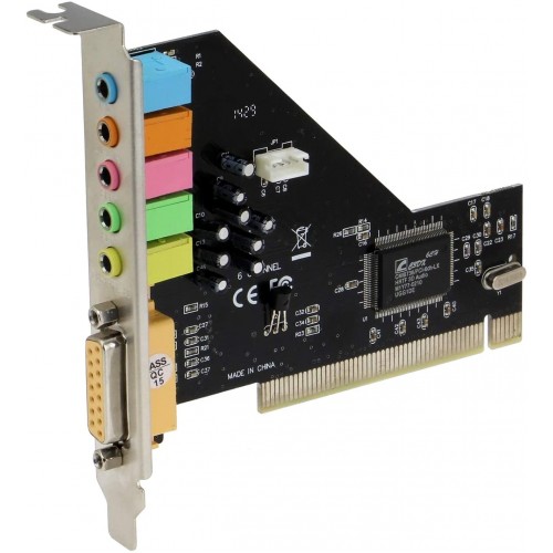 6 Channel PCI Sound Card – Generic – PCI Card