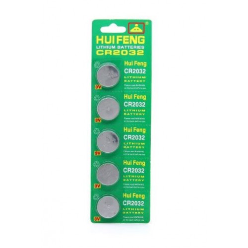 CR2032 Cell Lithium Battery (5pcs/Pack) – Generic – Accessories Battery