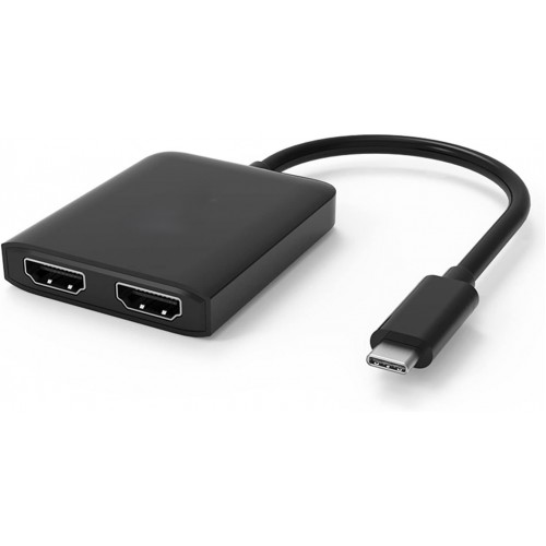 (4K, 2*HDMI) Type C to Dual HDMI 4K*2K Video Splitter Hub – Generic – USB 3.1 (Type C) Adapter