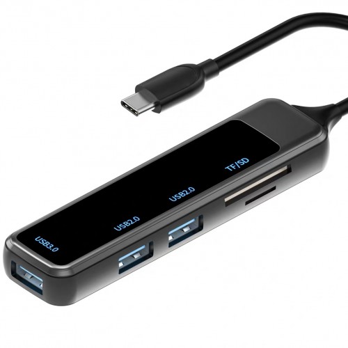 USB 3.1 Type C to USB 3.0 3 Port USB Hub with Card Reader – Generic – USB 3.1 (Type C) Adapter