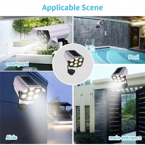 Solar LED Lamp Human Body Induction Motion Sensor With Remote (Model: 217) – Generic (photo 3)