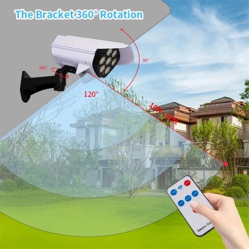 Solar LED Lamp Human Body Induction Motion Sensor With Remote (Model: 217) – Generic (photo 5)