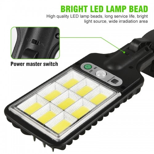 Solar LED Lamp 108 COB (Model: 616) – Generic