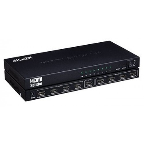 4K HDMI 8 ports Video Splitter 1x8 HDMI Splitter 4K 30Hz – Generic