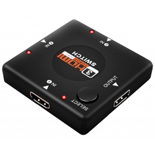 HDMI Mini Switch 301 (3 in 1 out) – Generic – Accessories Switches