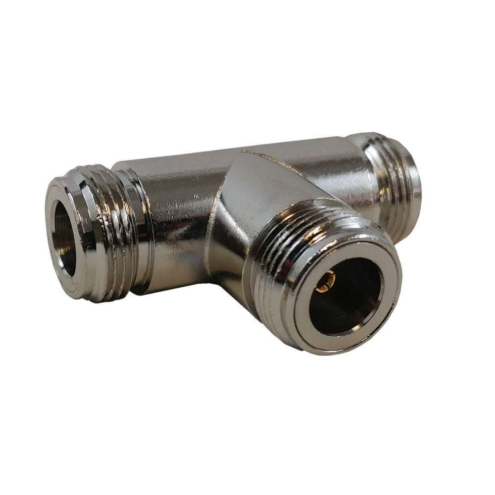 N-Type Female to 2 x N-Type Female - Tee Adapter – Generic