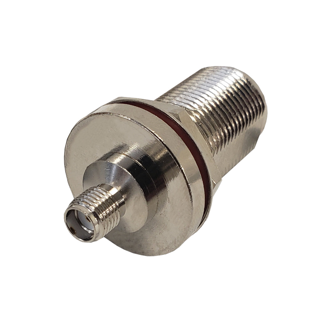 N-Type Female to SMA Female Adapter - Bulk Head – Generic – RF Adapters & Couplers (photo 2)