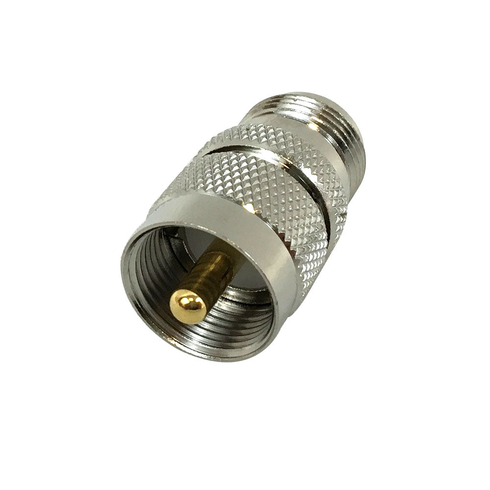 N-Type Female to UHF Male Adapter – Generic – RF Adapters & Couplers (photo 2)