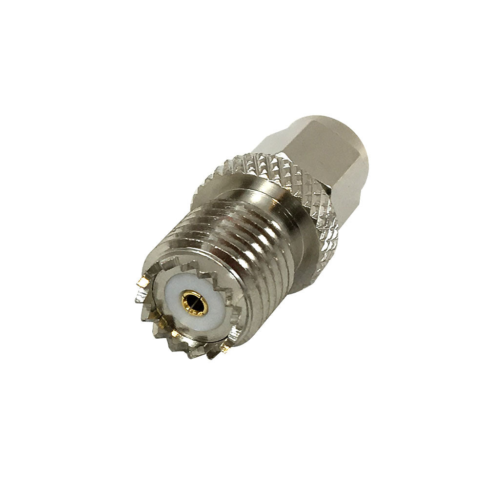 SMA Male to Mini-UHF Female Adapter – Generic – RF Adapters & Couplers (photo 2)