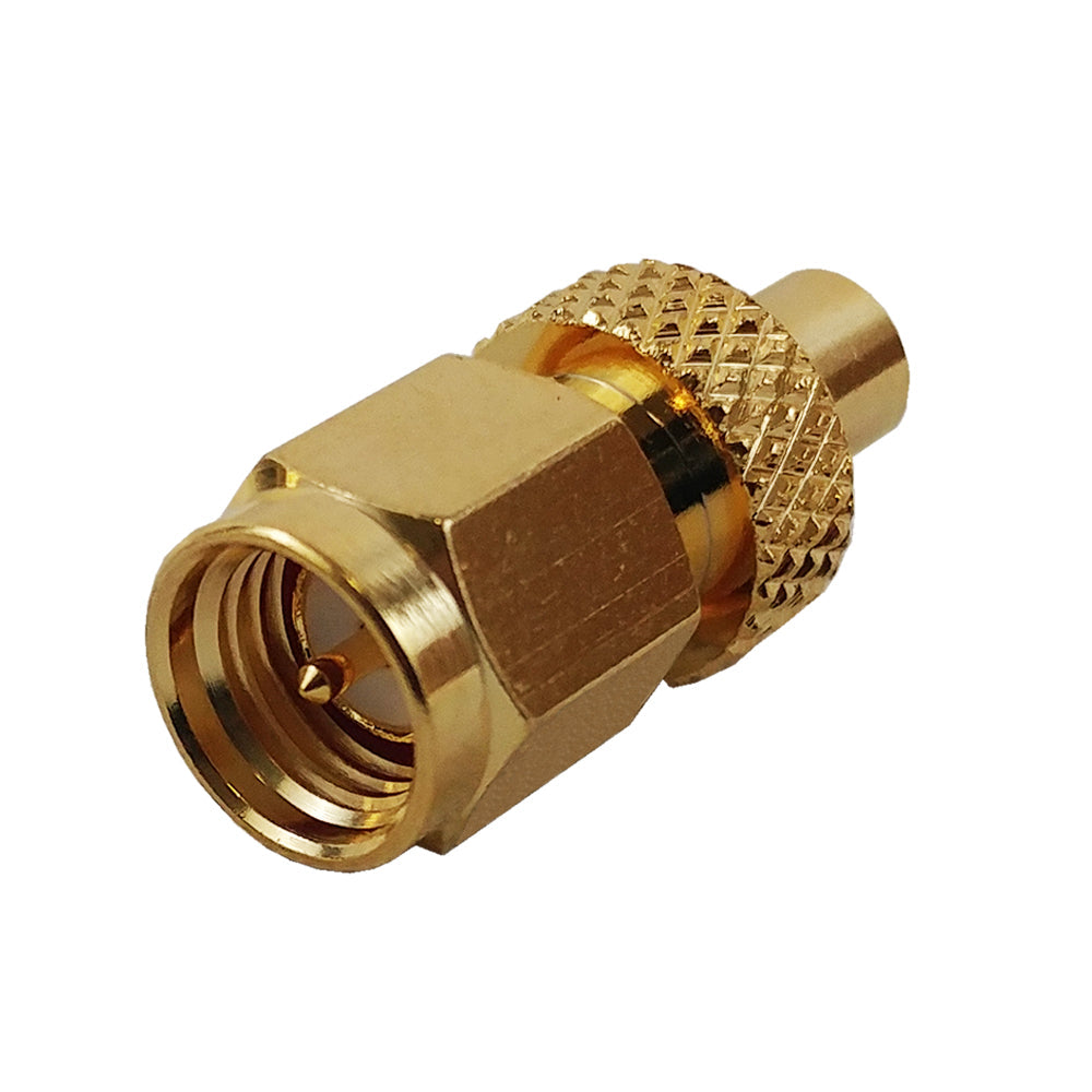 SMA Male to MCX Female Adapter – Generic – RF Adapters & Couplers