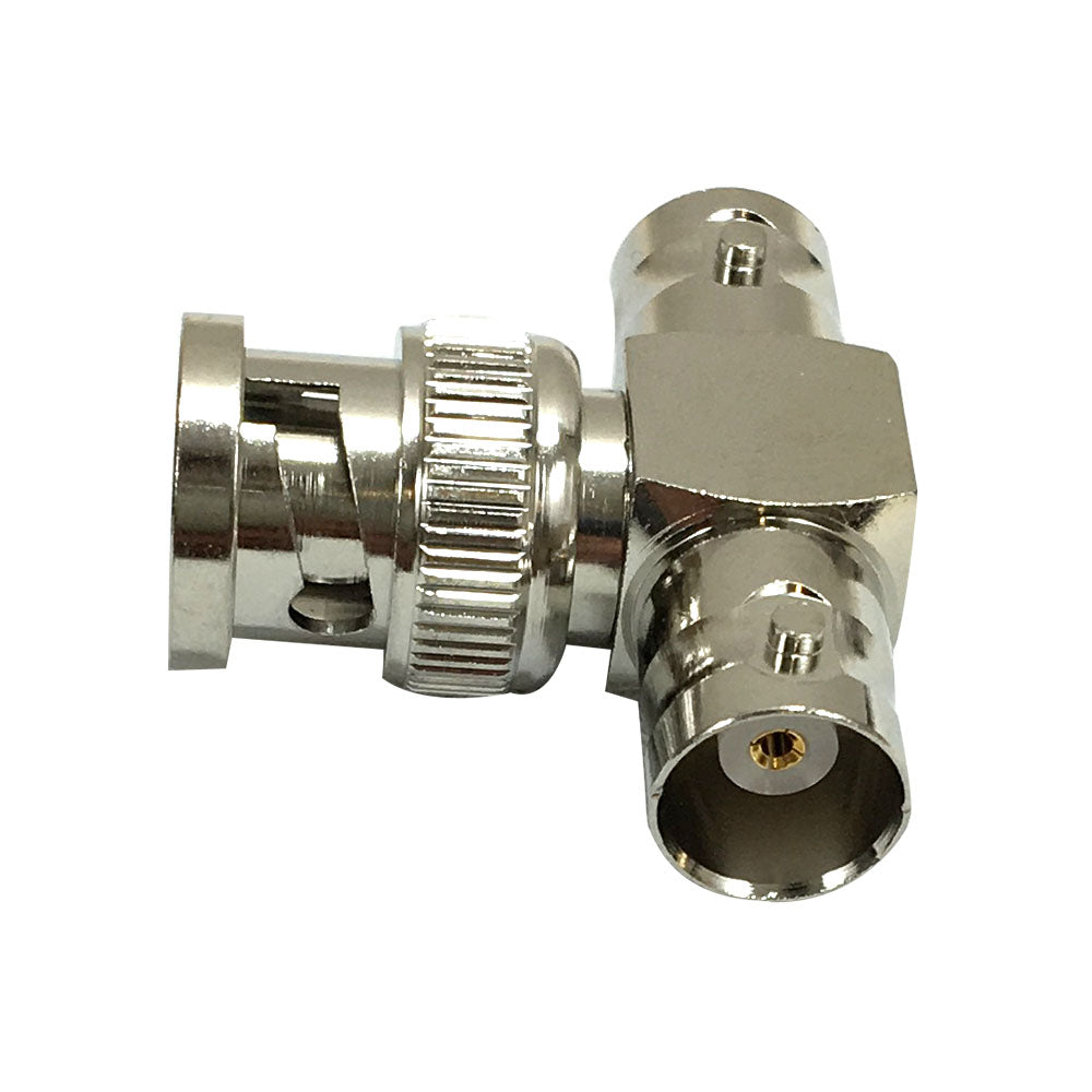 BNC Male/Female/Female Tee Adapter – Generic – RF Adapters & Couplers (photo 2)
