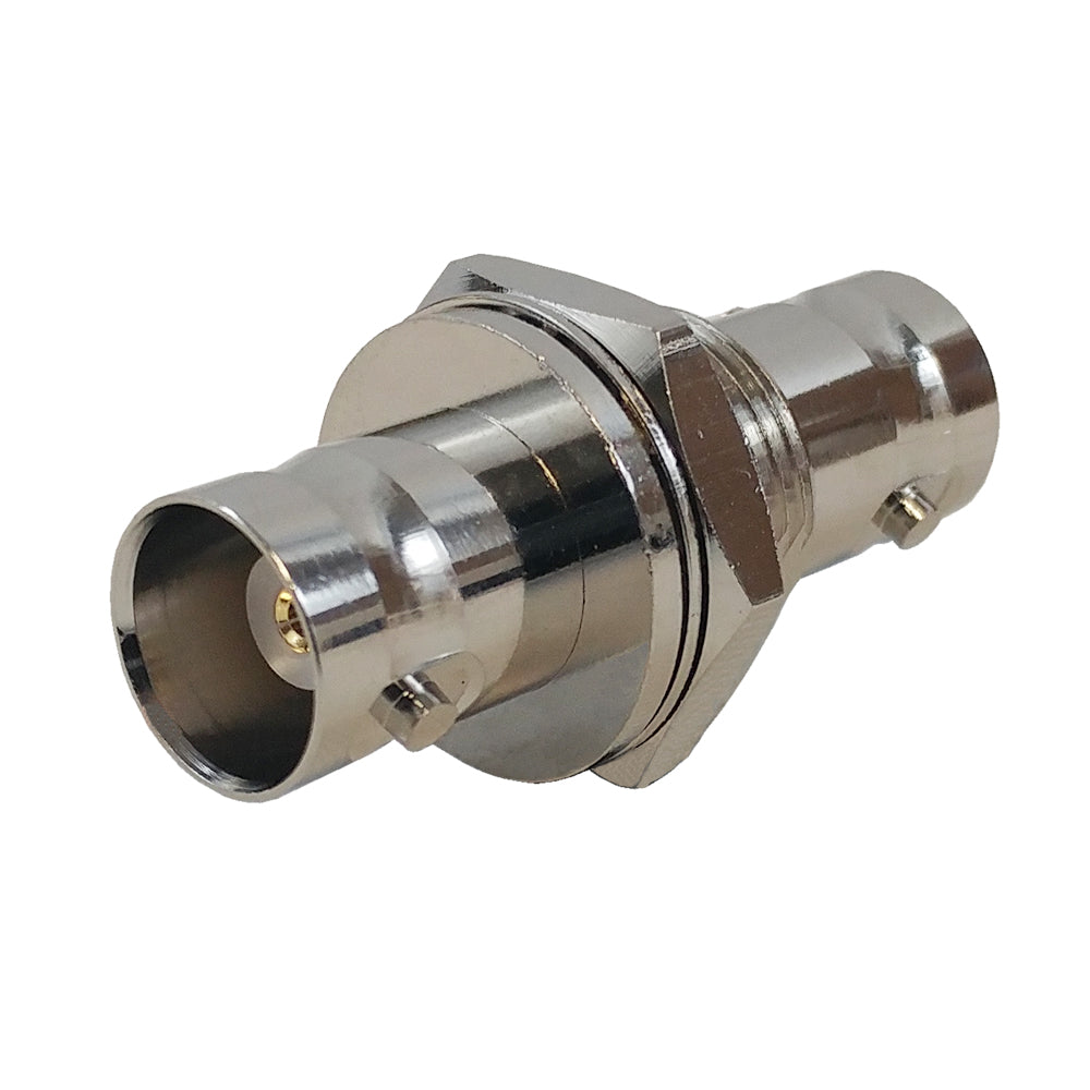 BNC Female to BNC Female Adapter - 50 ohm Bulkhead – Generic