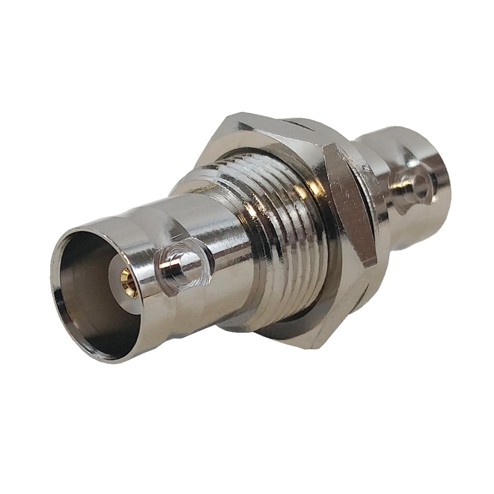 BNC Female to BNC Female Adapter - 50 ohm Bulkhead – Generic – RF Adapters & Couplers (photo 2)