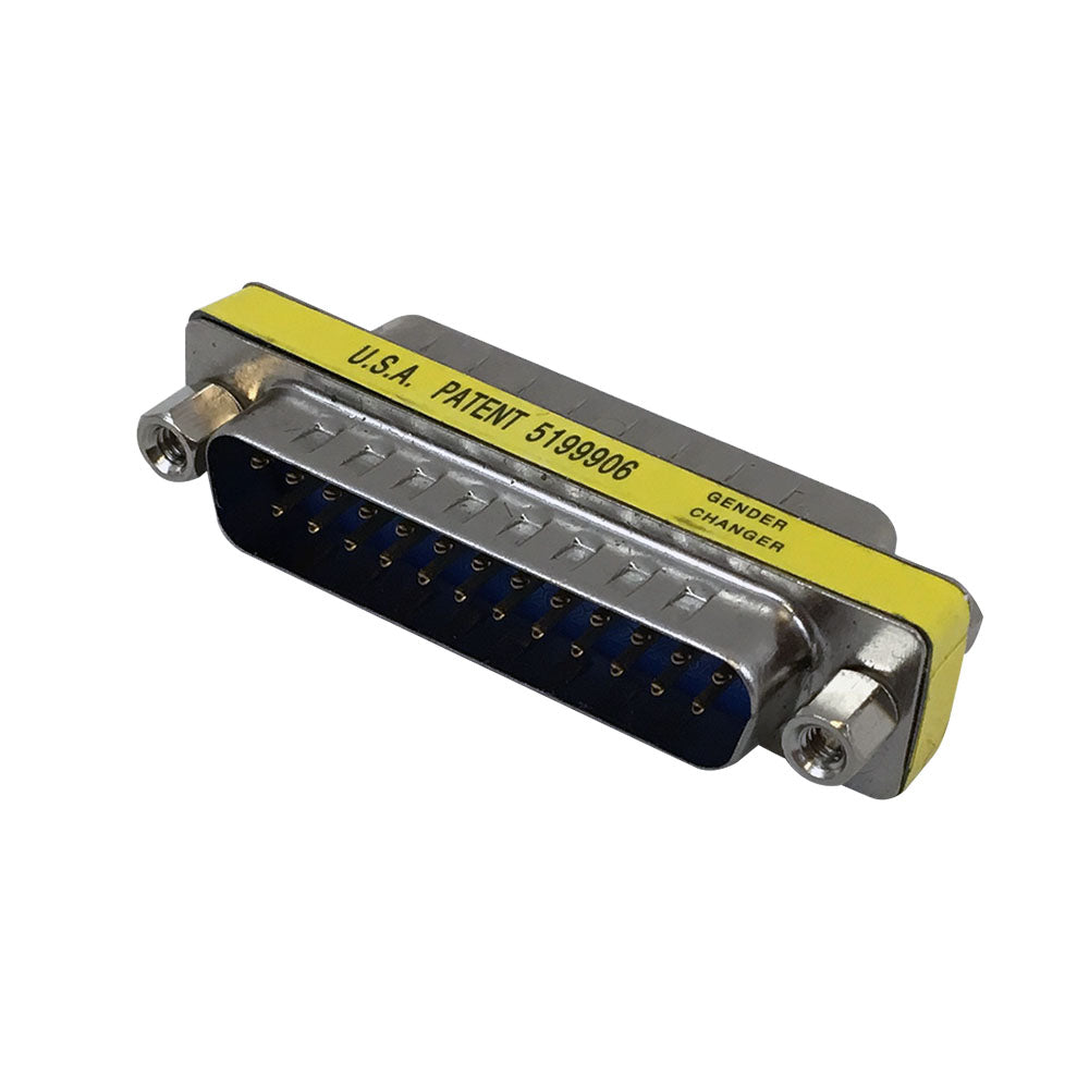 DB25 Slimline Gender Changer Male to Male – Generic – Serial - Parallel Adapters & Couplers (photo 2)