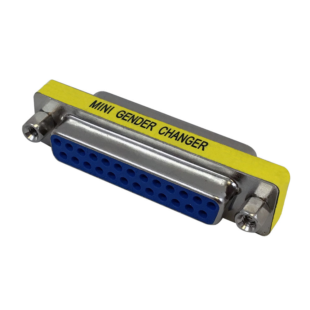 DB25 Slimline Gender Changer Female to Female – Generic
