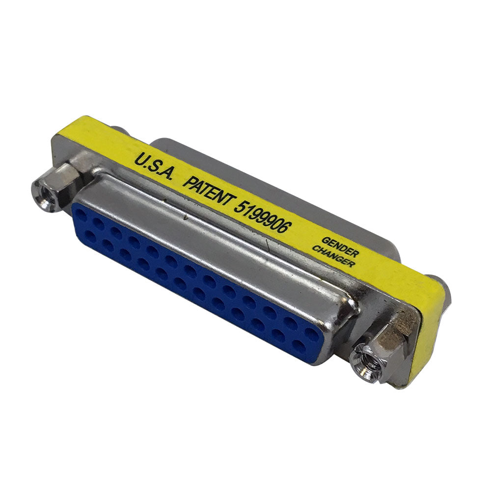DB25 Slimline Gender Changer Female to Female – Generic – Serial - Parallel Adapters & Couplers (photo 2)