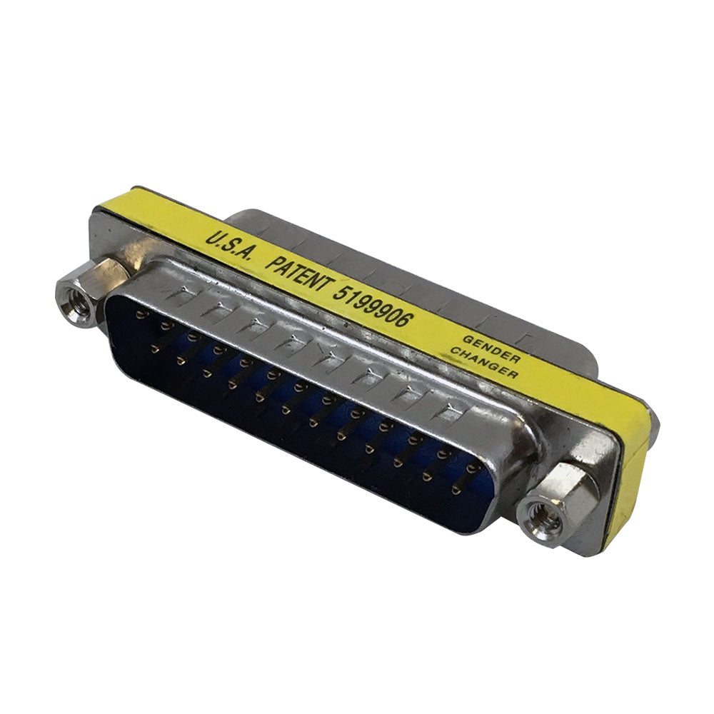 DB25 Slimline Gender Changer Male to Female – Generic – Serial - Parallel Adapters & Couplers (photo 2)