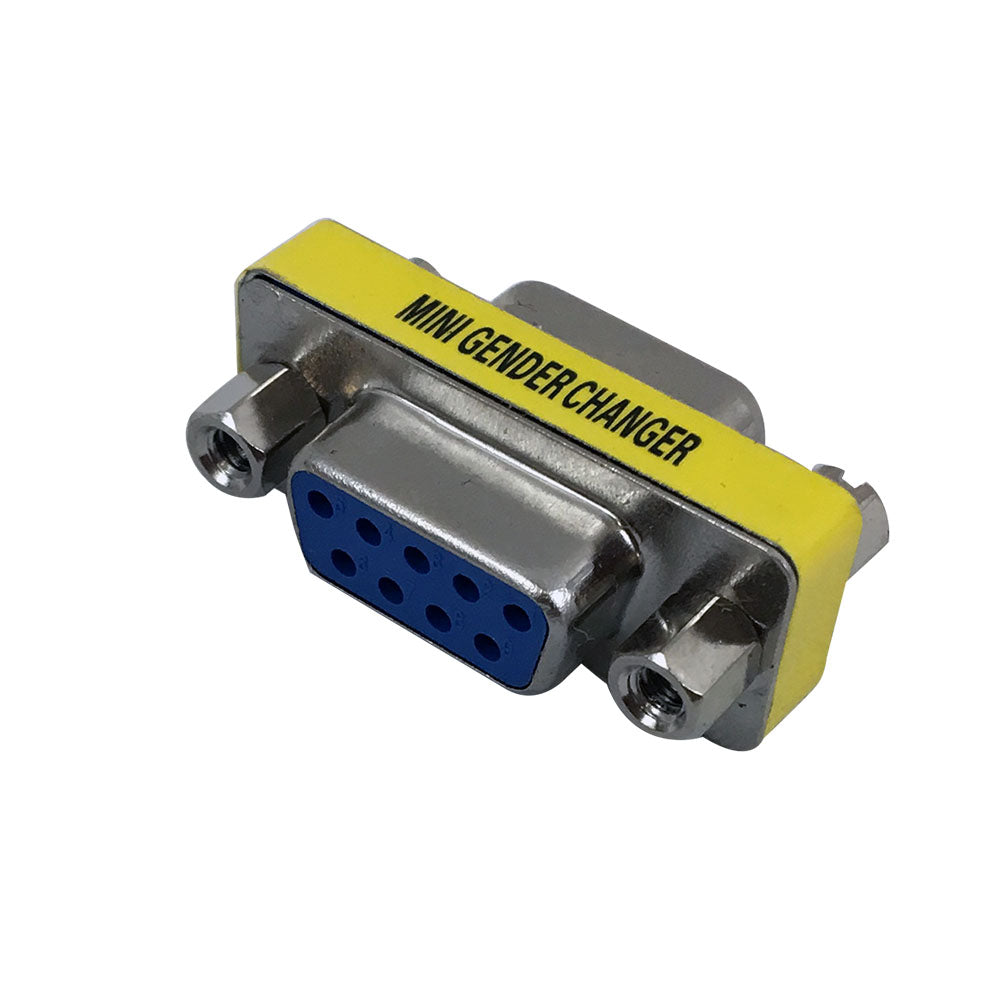 DB9 Slimline Gender Changer Female to Female – Generic