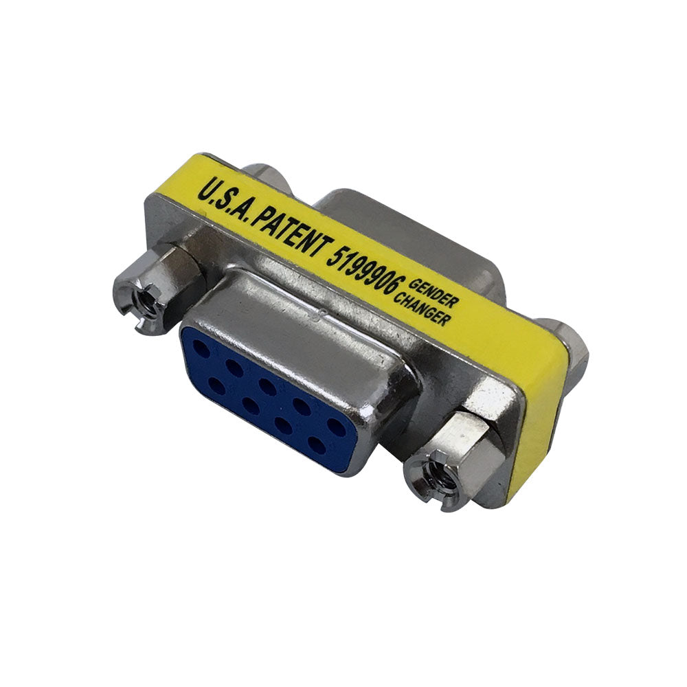 DB9 Slimline Gender Changer Female to Female – Generic – Serial - Parallel Adapters & Couplers (photo 2)