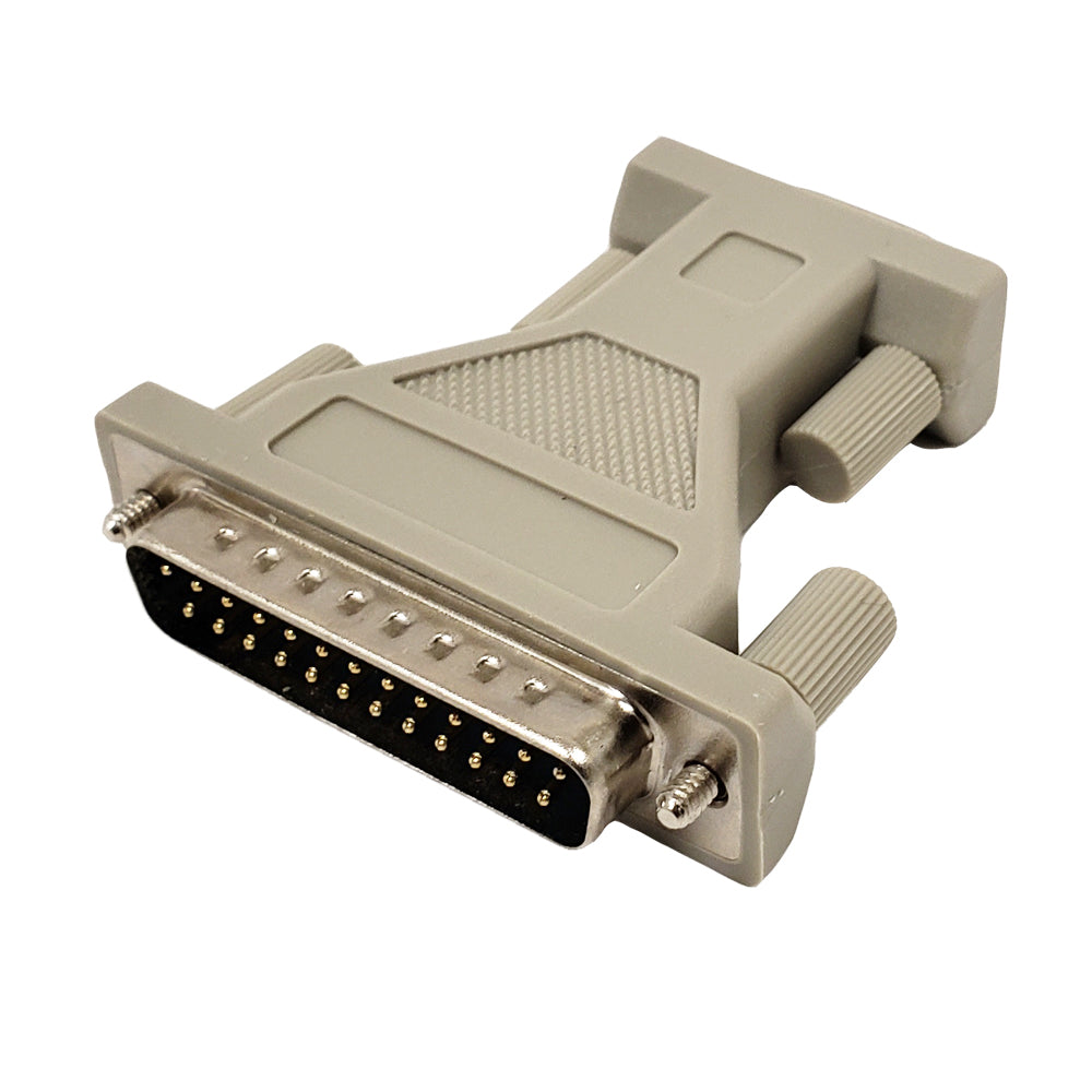 DB9 Female to DB25 Male Serial Adapter – Generic