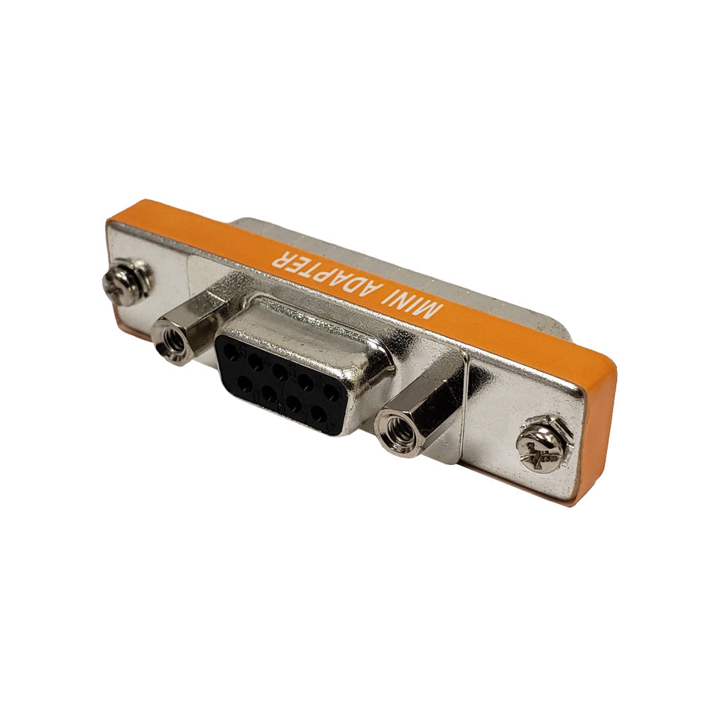 DB9 Female to DB25 Female AT Serial Adapter, Slimline – Generic