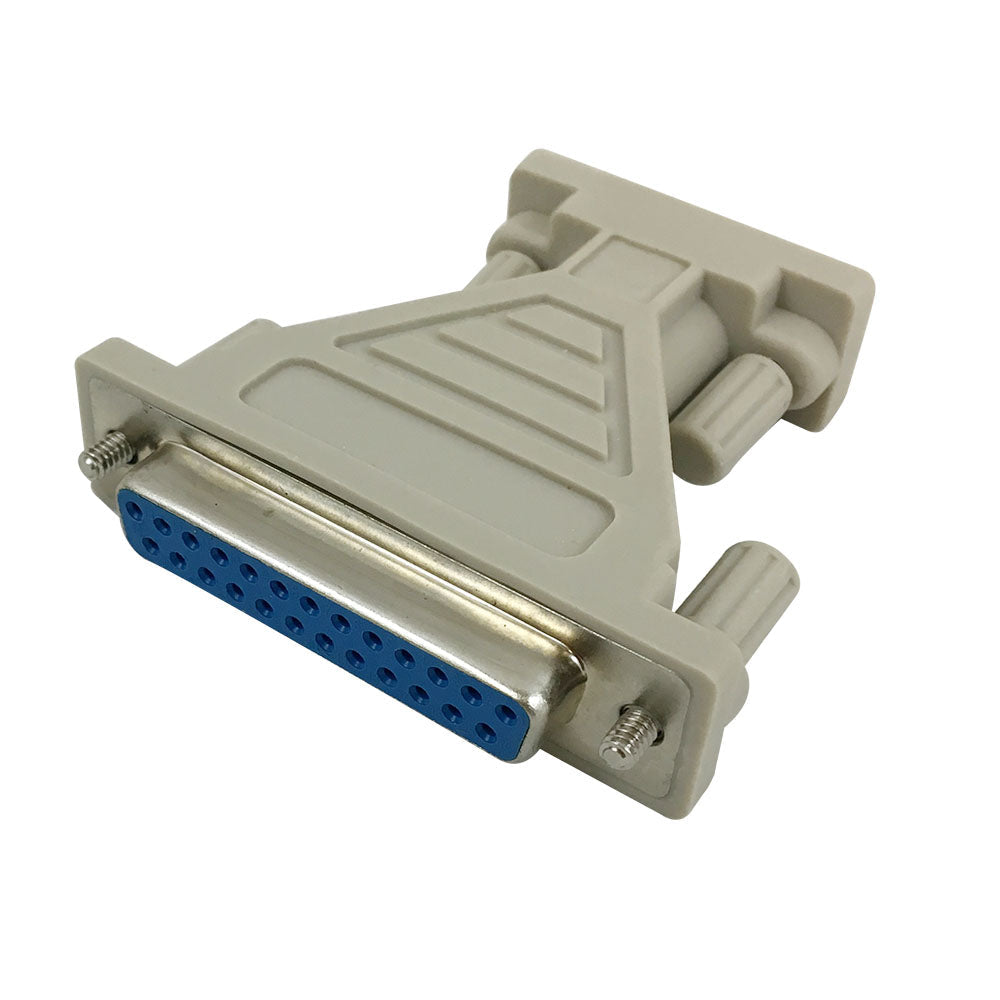 DB9 Male to DB25 Female Serial Adapter – Generic
