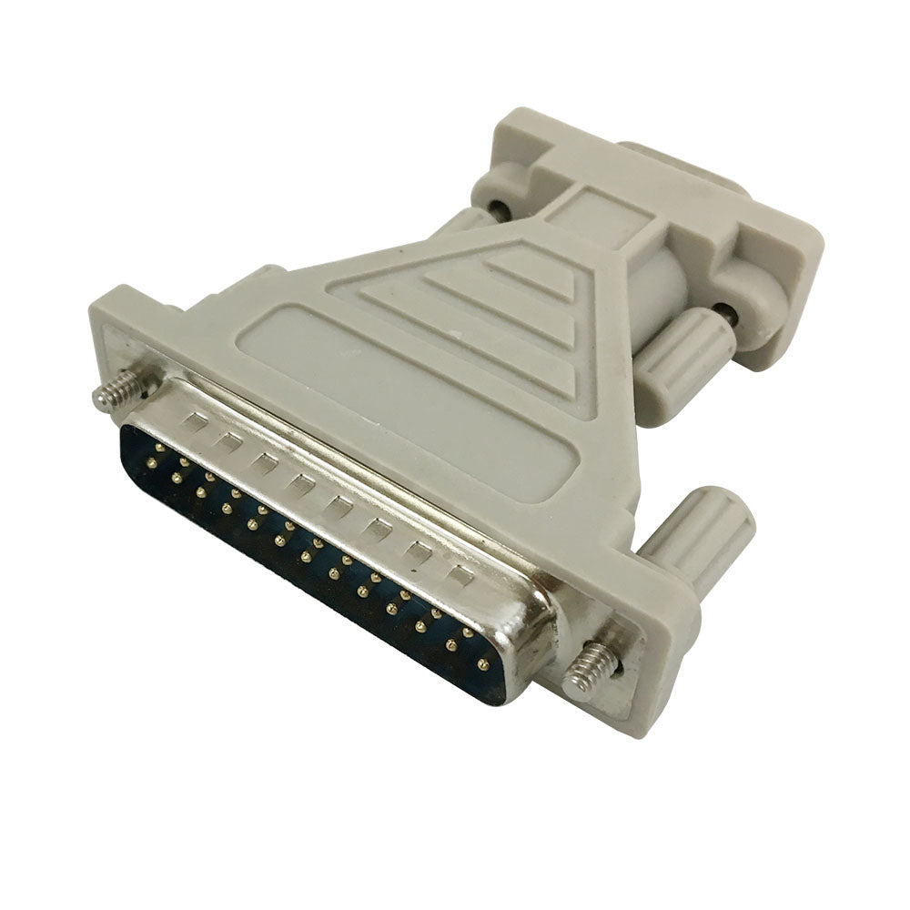 DB9 Male to DB25 Male Serial Adapter – Generic