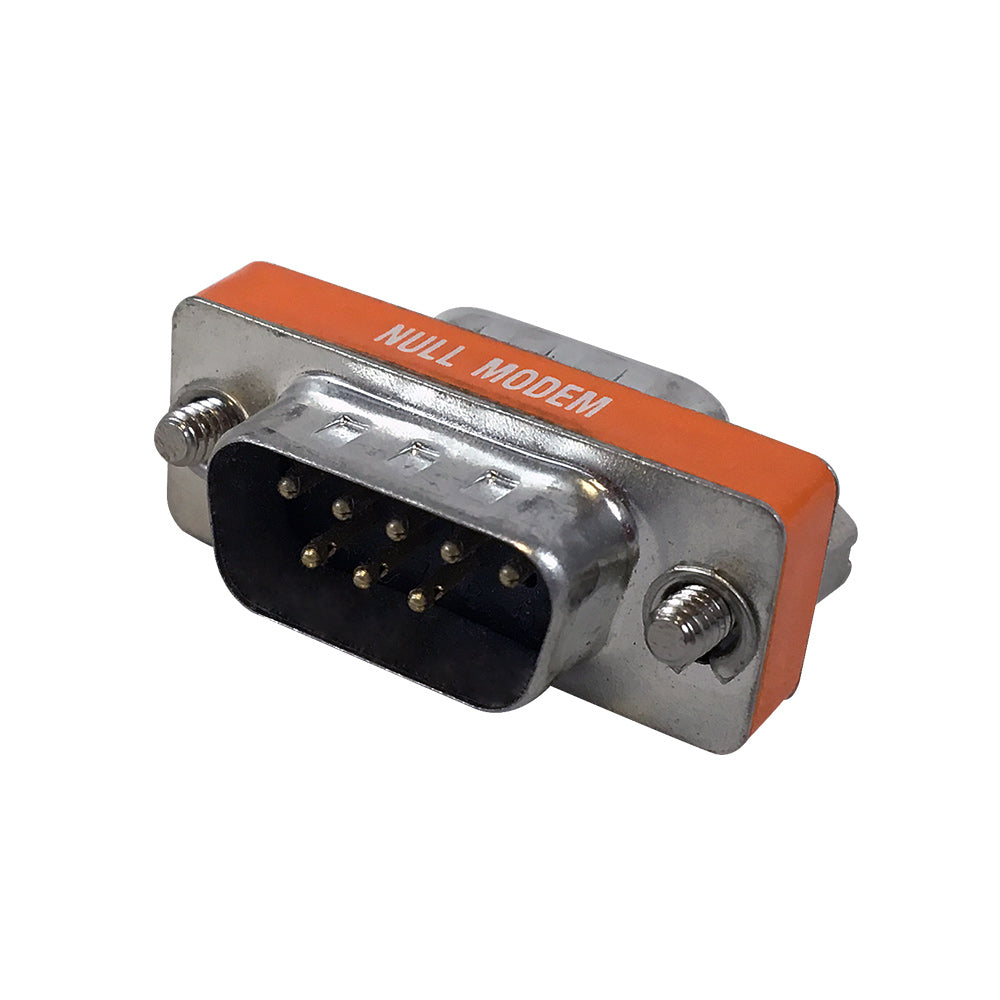 DB9 Null Modem Slimline Gender Changer Male to Male – Generic – Serial - Parallel Adapters & Couplers (photo 2)