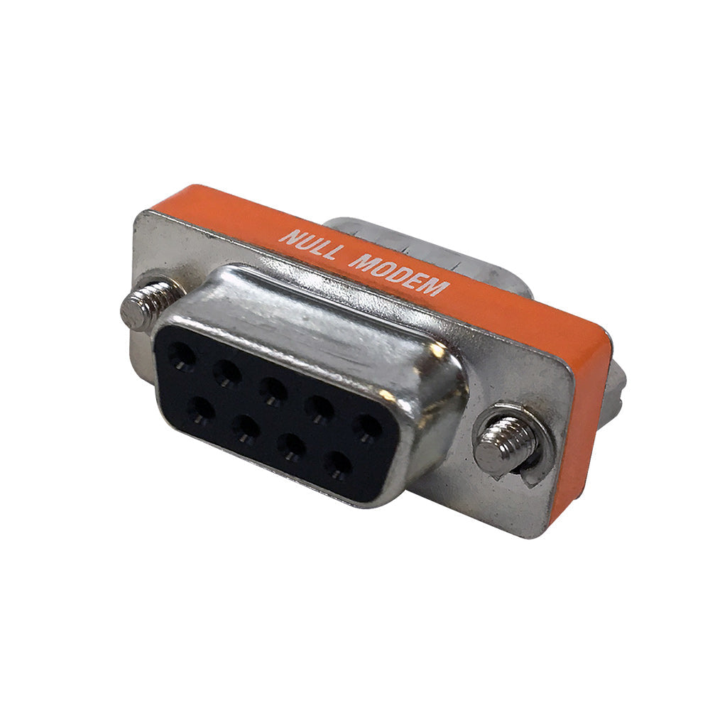 DB9 Null Modem Slimline Gender Changer Female to Female – Generic – Serial - Parallel Adapters & Couplers (photo 2)