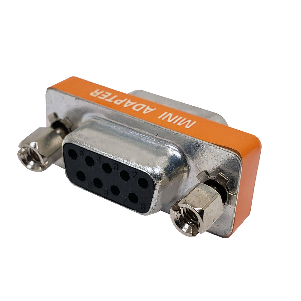 DB9 Null Modem Slimline Gender Changer Male to Female – Generic – Serial - Parallel Adapters & Couplers (photo 2)