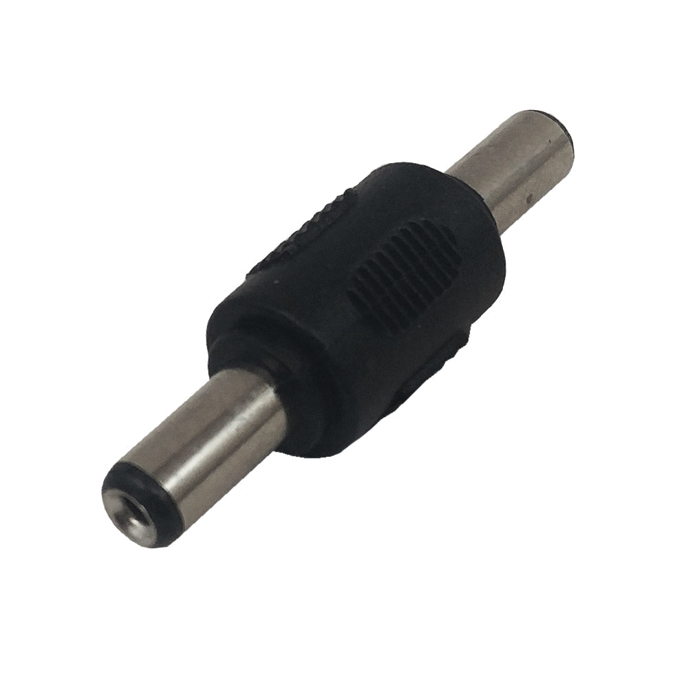 DC Power Adapter Male to Male, 2.1mm x 5.5mm Plastic Shell – Generic