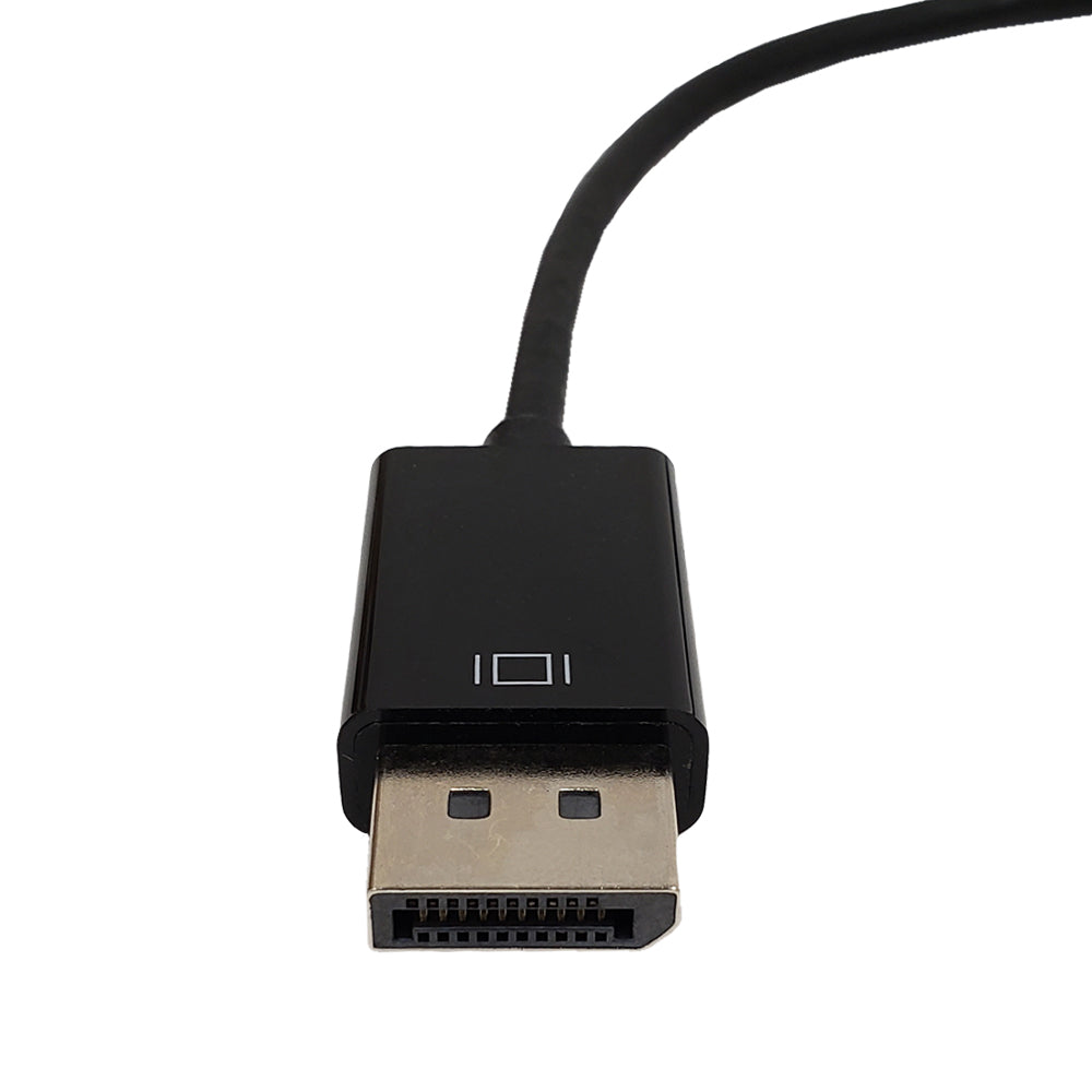 6 inch DisplayPort 1.2 Male to HDMI Female 4K@60Hz Adapter, Active - Black – Generic – Video Adapters & Couplers (photo 2)