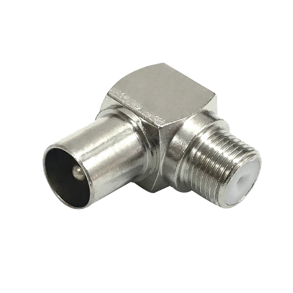 F-Type Female to PAL Male - Right Angle Adapter – Generic