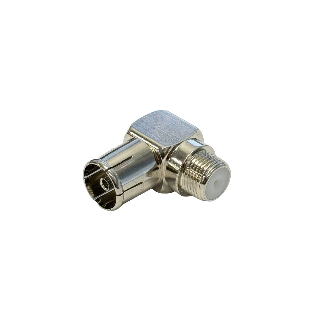 F-Type Female to PAL Female - Right Angle Adapter – Generic – Video Adapters & Couplers