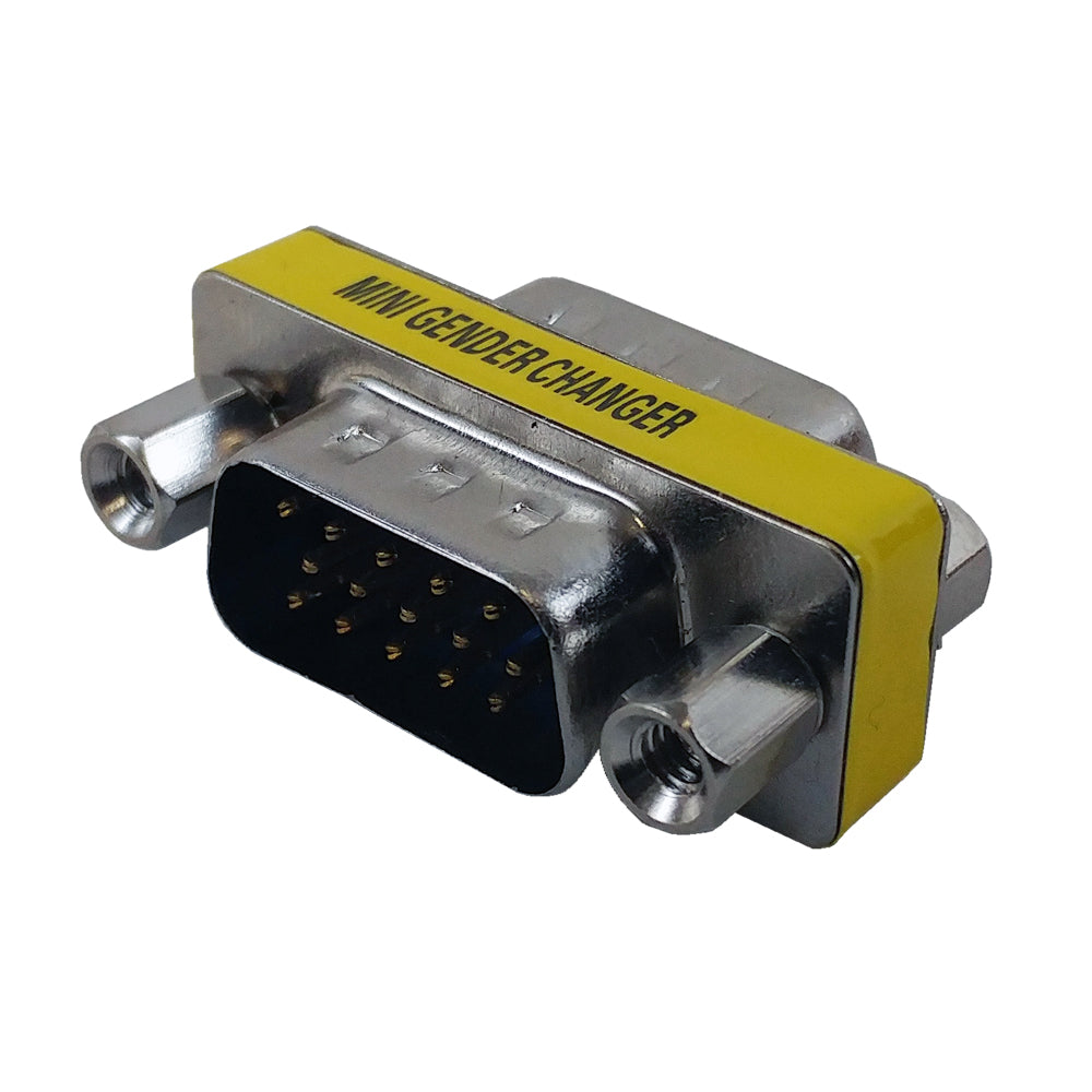 VGA Slimline Gender Changer HD15 Male to Male – Generic – Video Adapters & Couplers