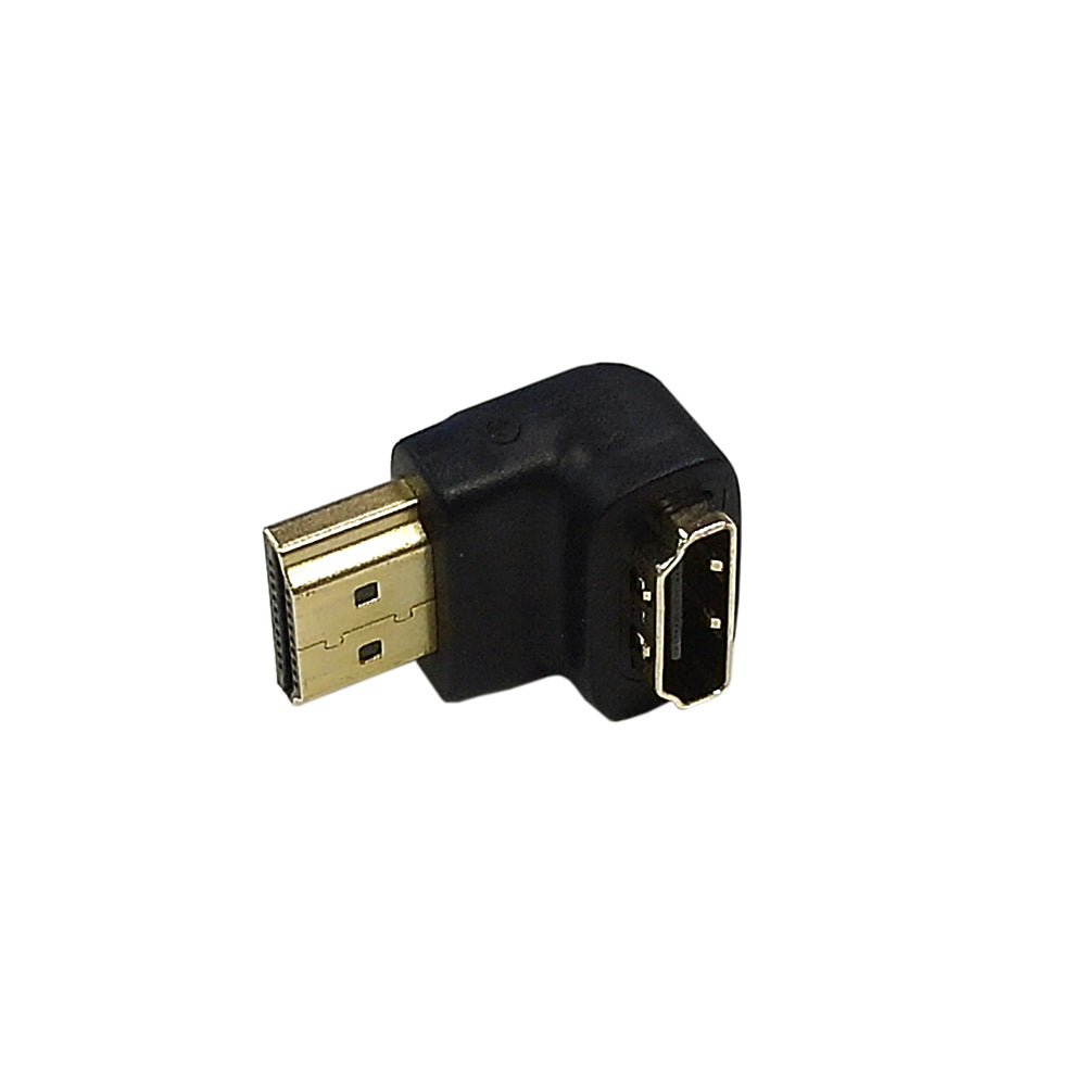 HDMI Male to Female Adapter - 90 Degree – Generic