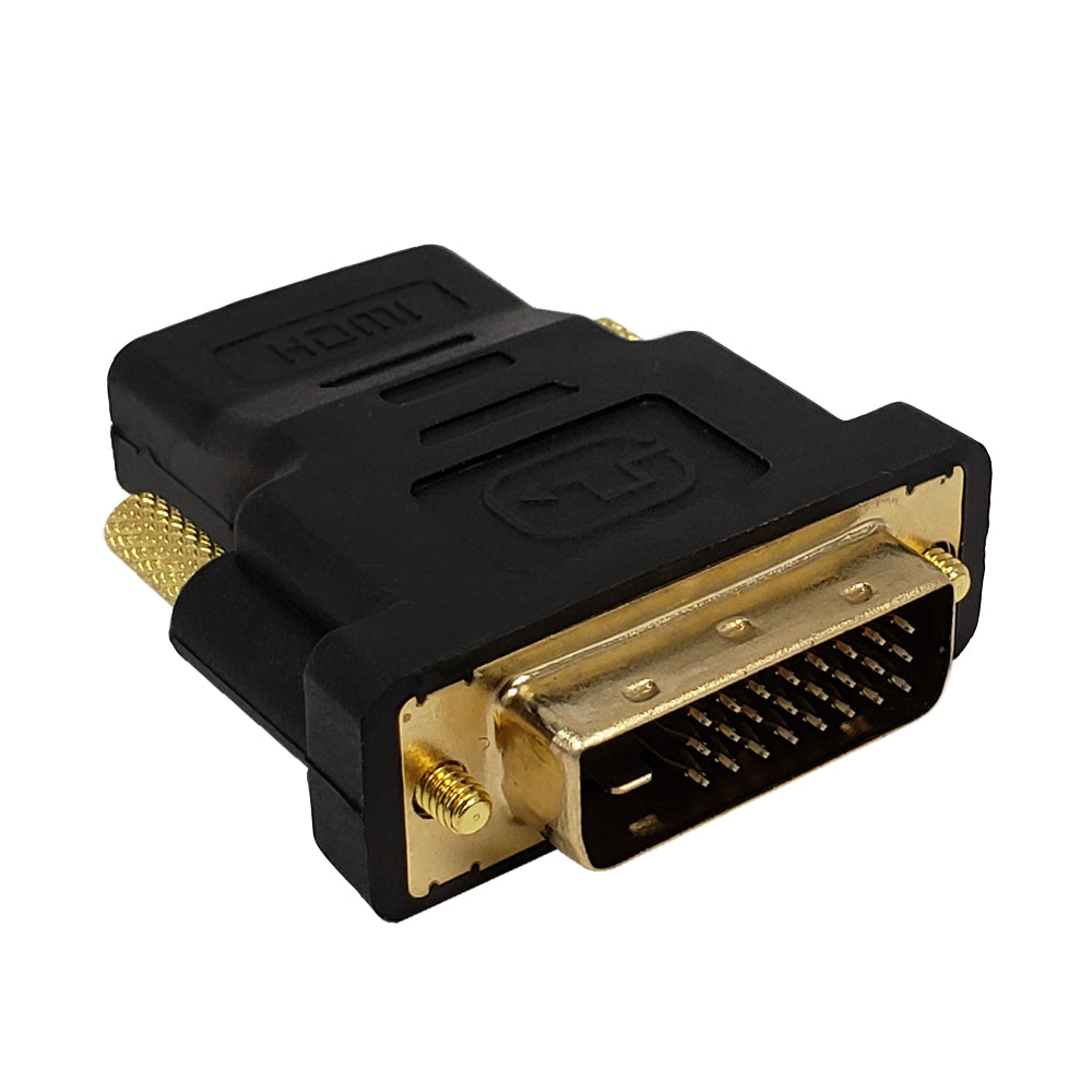 DVI-D Male to HDMI Female Adapter – Generic