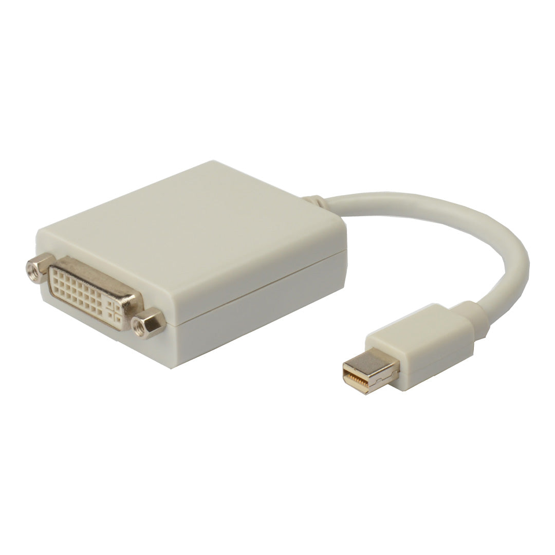 6 inch Mini-DisplayPort Male to DVI Single-link Female Adapter – Generic