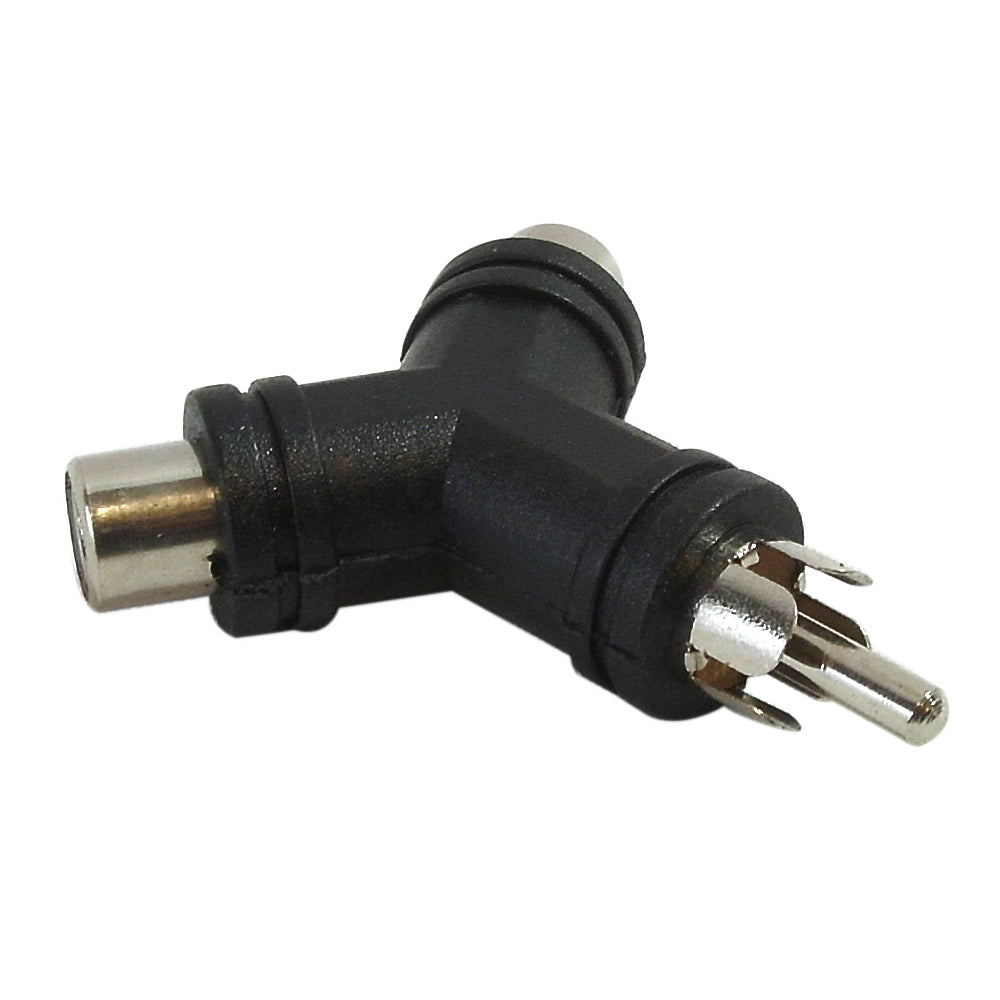 RCA Male to 2 x RCA Female Adapter – Generic – Audio Adapters & Couplers