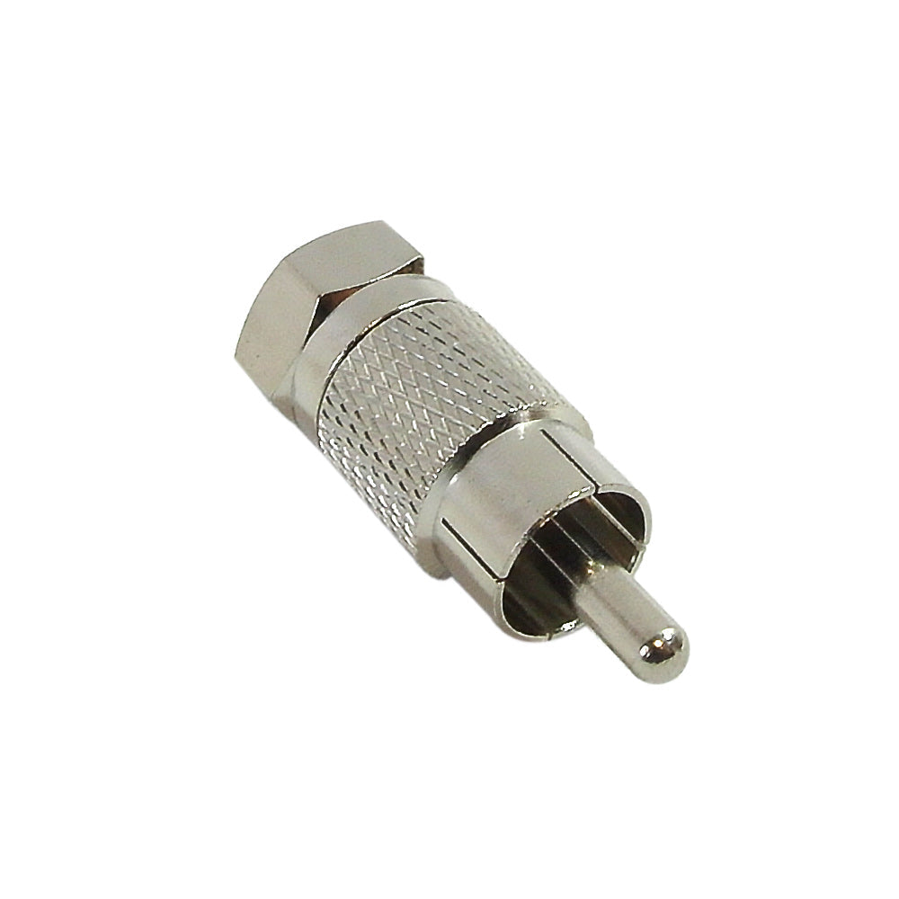 RCA Male to F-Type Male Adapter – Generic – Video Adapters & Couplers