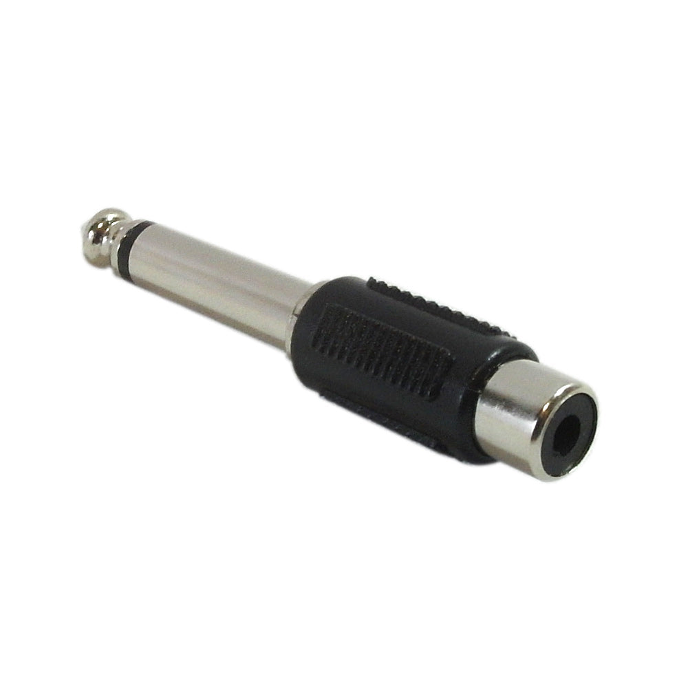 RCA Female to 1/4 inch Mono Male Adapter – Generic