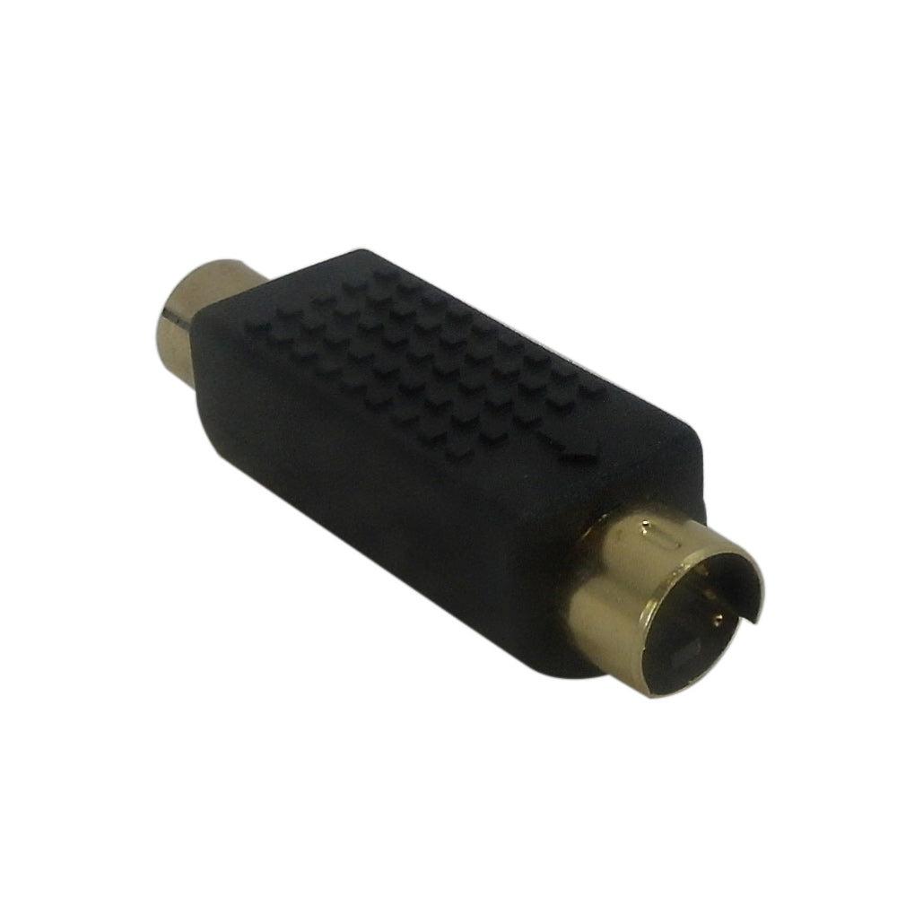 S-Video Male to RCA Female Adapter – Generic