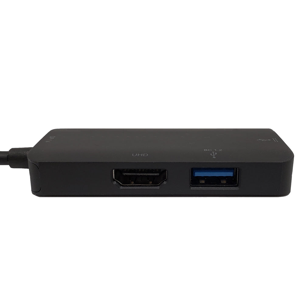USB 3.1 Type-C to HDMI, USB-A 3.0, USB Type-C - DP 1.4 Alt Mode - Black – Generic – USB Adapters & Couplers (photo 2)
