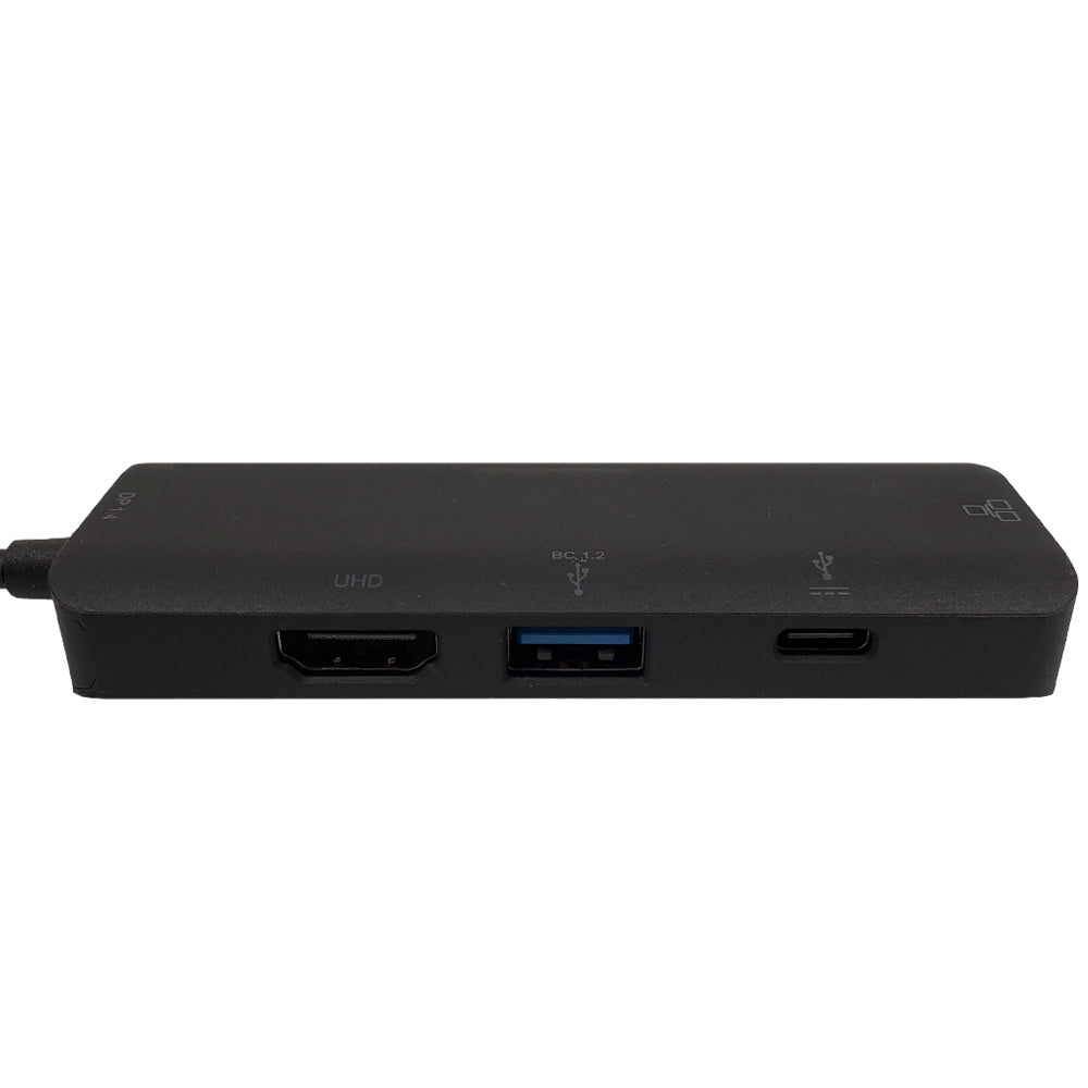 USB 3.1 Type-C to HDMI, USB-A 3.0, USB Type-C, RJ45 - DP 1.4 Alt Mode - Black – Generic – USB Adapters & Couplers (photo 2)