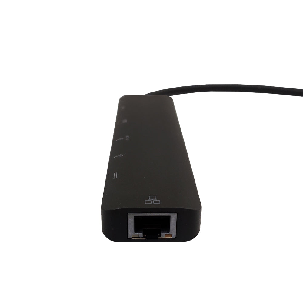 USB 3.1 Type-C to HDMI, 2x USB-A 3.0, USB Type-C, RJ45, SD/Micro SD - DP 1.4 Alt Mode - Black – Generic – USB Adapters & Couplers (photo 3)