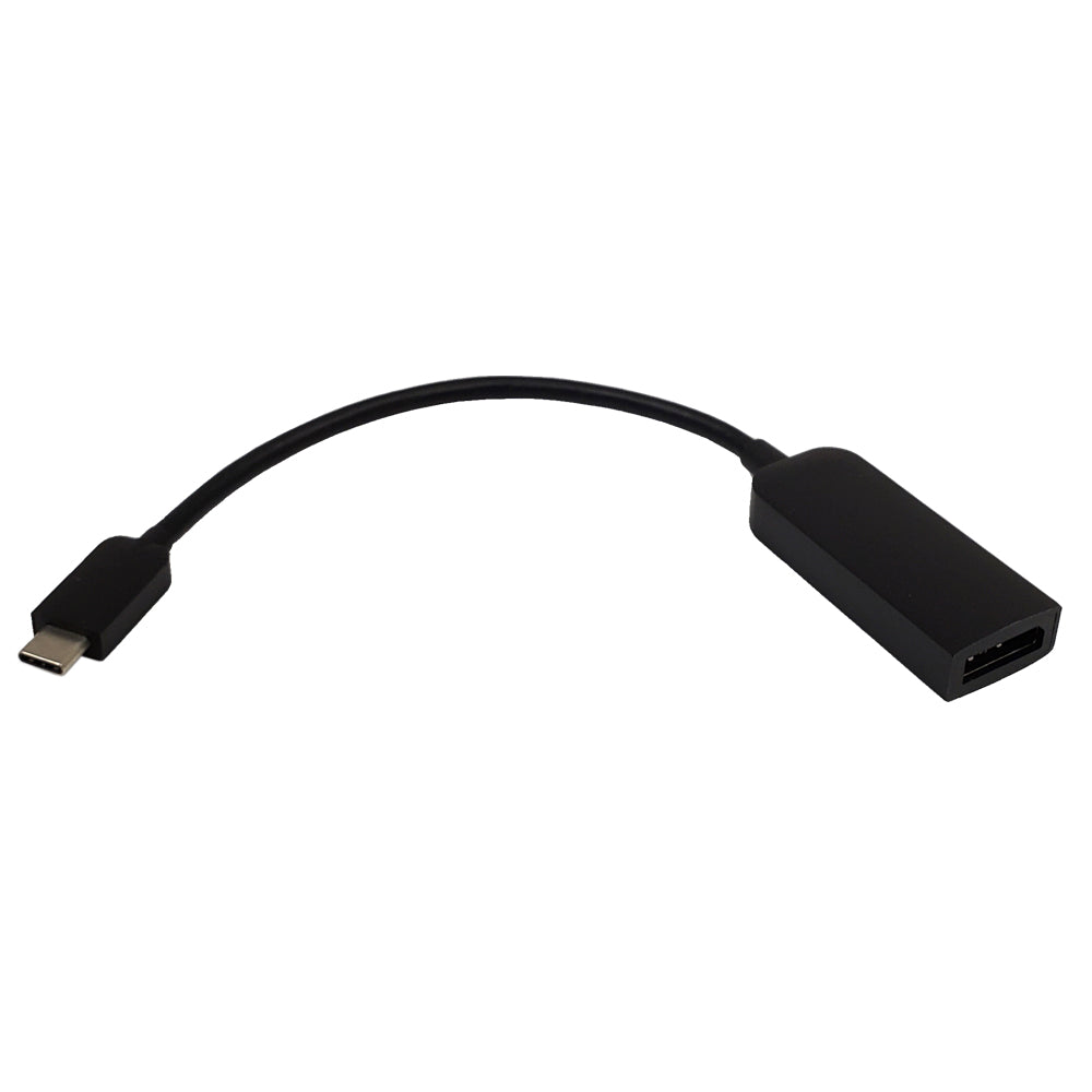 USB 3.1 Type-C to DisplayPort 8K@30Hz Adapter - DP 1.4 Alt Mode - Black – Generic – USB Adapters & Couplers